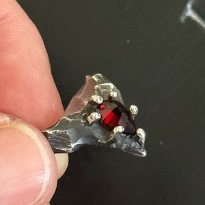 Mary Gallagher Peak garnet ring size 8.5